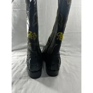Rogers Western Boots Leather Mexico Men Sz 7 Rogers Western Boots Leather Mexico Men Sz 7 | eBay main image 2